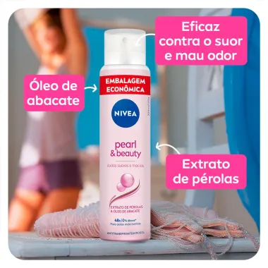 Aerosol Nivea Pearl & Beauty 200ml