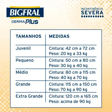 Fralda Geriátrica Bigfral