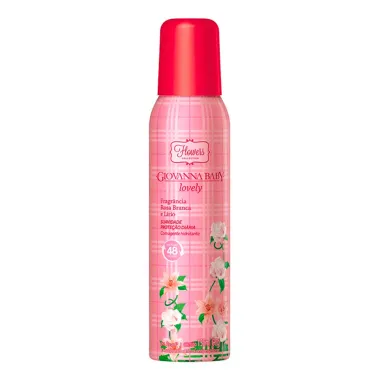 Desodorante Giovanna Baby Lovely Aerosol 48h com 150ml