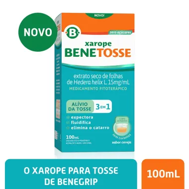 Benetosse Xarope 3 em 1 Sabor Cereja 100ml_2