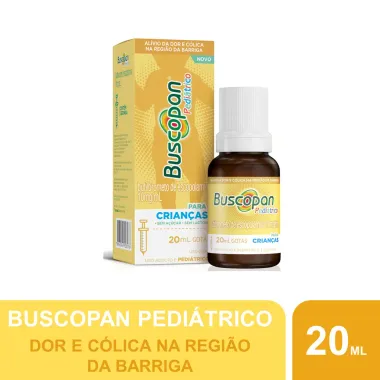 Buscopan Pediátrico Gotas com Seringa Dosadora