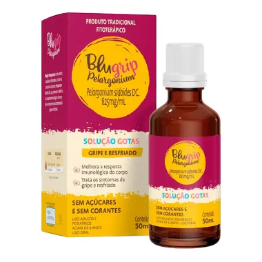 Blugrip Pelargonium Solução Gotas 50ml 1