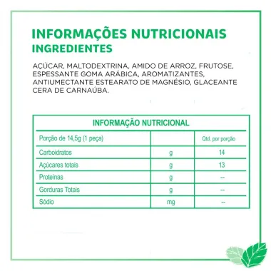 Pastilha Tic Tac Menta 14,5g