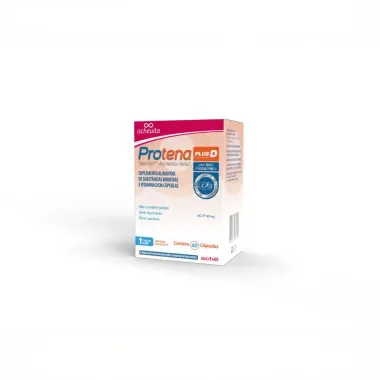 Protena Plus D Colágeno Tipo II + Ácido Hialurônico +  Vitamina D 60 cápsulas
