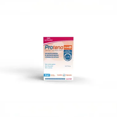 Protena Plus D Colágeno Tipo II + Ácido Hialurônico +  Vitamina D 60 cápsulas