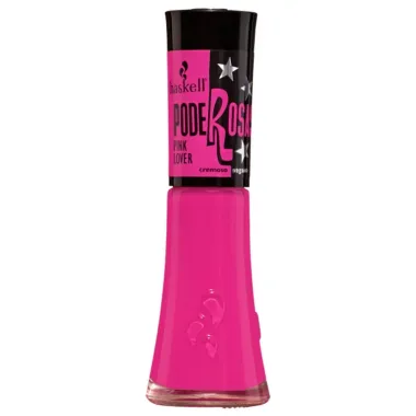 Esmalte Haskell Poderosas Cor Pink Lover com 8ml