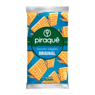 Biscoito Salgado Piraquê Original 138g