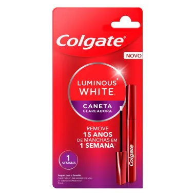 Caneta Clareadora Colgate Luminous White 2,5ml