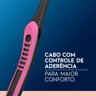 Escova Dental Oral-B Indicador Black Sensitive Extra Macia com 3 Unidades