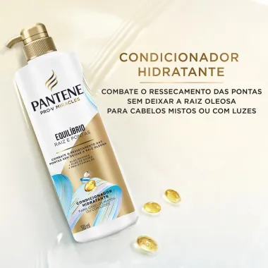 Condicionador Hidratante Pantene Pro-V Miracles Equilibrio Raiz e Pontas 510ml