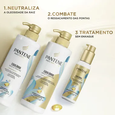 Condicionador Hidratante Pantene Pro-V Miracles Equilibrio Raiz e Pontas 510ml