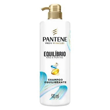 Shampoo Pantene Pro-V Miracles Equilibrio Raiz e Pontas 510ml