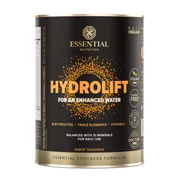 Hydrolift Electrolytes Essential Nutrition Sabor Tangerina 87g