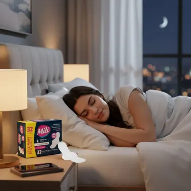 Absorvente Mili Noturno Suave com Abas 32 Unidades