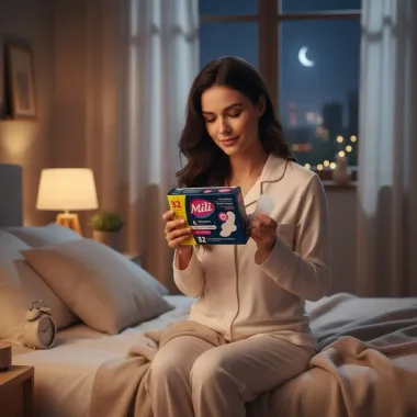 Absorvente Mili Noturno Suave com Abas 32 Unidades
