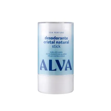 Desodorante Alva Cristal Natural Stick 120g