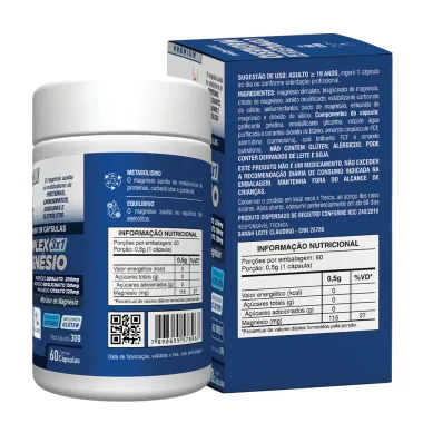 Complex Magn&eacute;sio 3 em 1 Health Labs 60 C&aacute;psulas