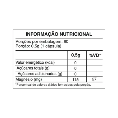 Complex Magn&eacute;sio 3 em 1 Health Labs 60 C&aacute;psulas