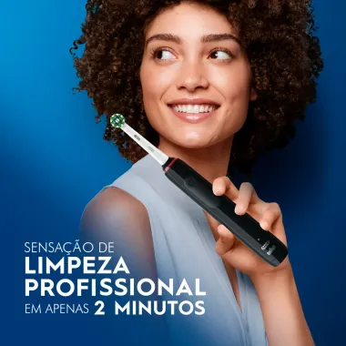 Escova Dental Elétrica Charcoal Oral-B Power à Pilha 1 Unidade