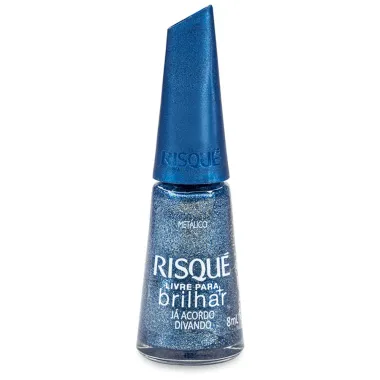 Esmalte Risqué Livre para Brilhar Cor Já Acordo Divando 8ml