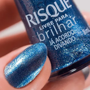 Esmalte Risqué Livre para Brilhar Cor Já Acordo Divando 8ml
