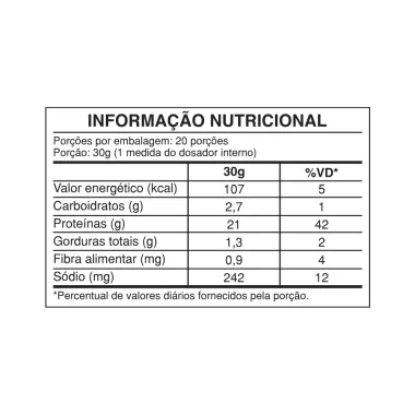 Vegan Protein Health Labs Sabor Baunilha 600g