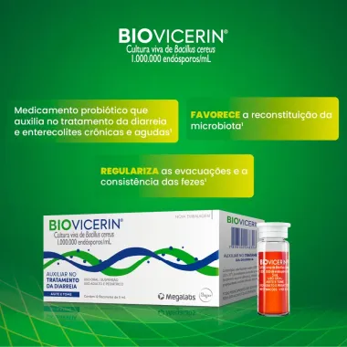 Biovicerin 12 Flaconetes de 5ml cada