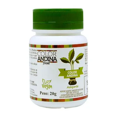 Adoçante em Pó Color Andina Stévia 20g