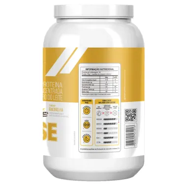 Whey Protein 100% Health Labs Zero Lactose Sabor Baunilha 900g