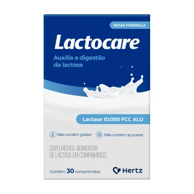 Lactocare 10.000FCC com 30 Comprimidos