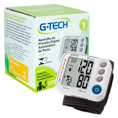 Aparelho de Pressão G-Tech Automático Pulso GP400 com 1 Unidade