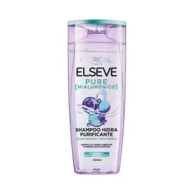 Shampoo L'Oréal Paris Elseve Pure Hialurônico, 400ml