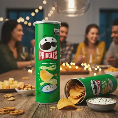Batata Pringles Creme e Cebola 109g
