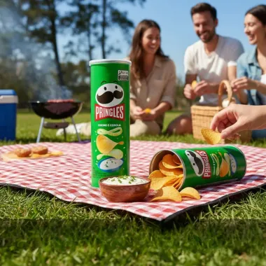 Batata Pringles Creme e Cebola 109g