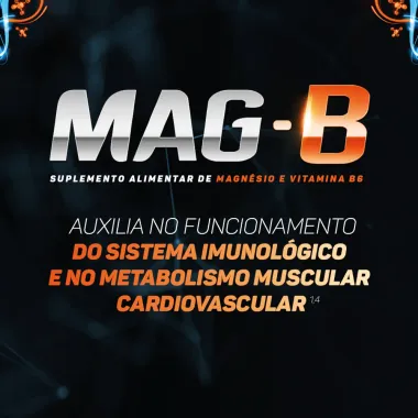 Mag-B Magnésio + Vitamina B6 com 30 Comprimidos