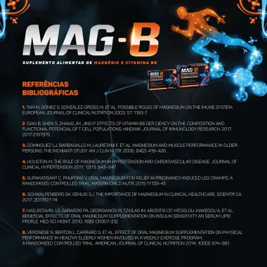 Mag-B Magnésio + Vitamina B6 com 30 Comprimidos