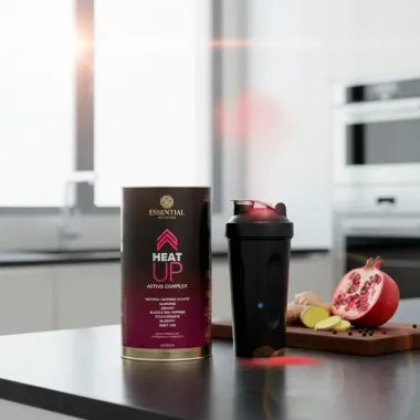 Heat Up Essential Nutrition Active Complex Sabor Rom&atilde; com Especiarias e Pimentas 140g