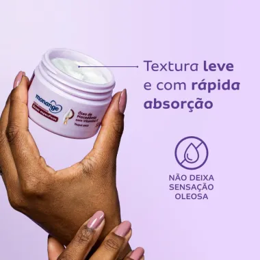 Creme Hidratante para Áreas Específicas Monange Óleo de Macadâmia com Vitamina E 50g