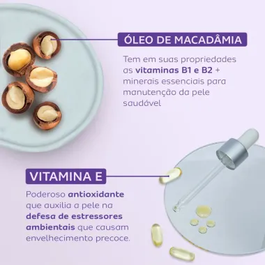 Creme Hidratante para Áreas Específicas Monange Óleo de Macadâmia com Vitamina E 50g