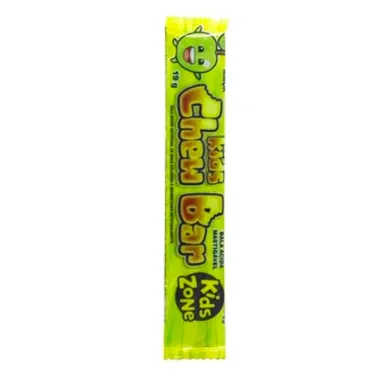 Bala Kids Zone Chew Bar Acida Mastigável Sabores Sortidos 19g