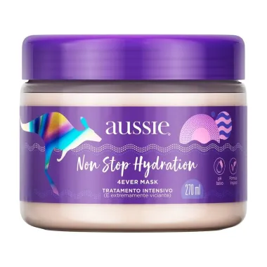 M&aacute;scara Capilar Aussie Non Stop Hydration 270ml