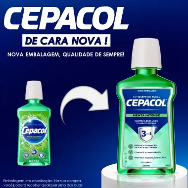 Enxaguante Bucal Cepacol Menta Intense 250ml