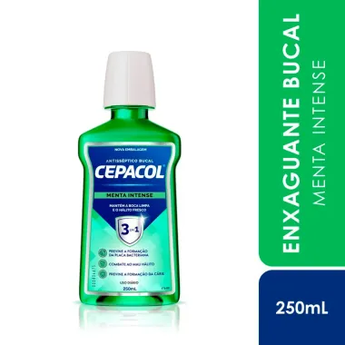 Antisséptico Bucal Cepacol Menta Intense 250ml Hero