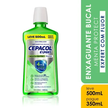 Antisséptico Bucal Cepacol Expert Menta