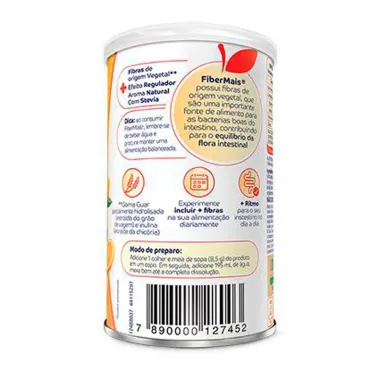 Suplemento Alimentar FiberMais Sabor Laranja 170g