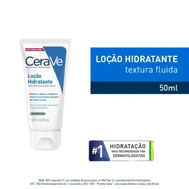 CeraVe Loção Hidratante para Peles Secas e Extras Seca