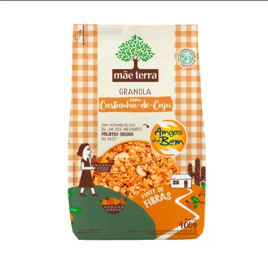 Granola Mãe Terra com Castanha De Caju 400g