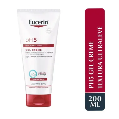 Eucerin pH5 Gel Creme Hidratante Pele Normal a Seca 200ml