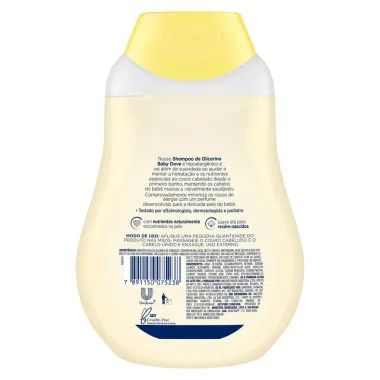 Shampoo Dove Baby Hidratação Glicerinada 400ml