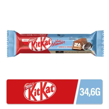 Chocolate Kit Kat Mini Moments Cookies & Cream 34g